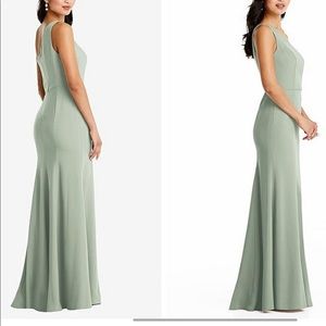 Dessy for Bella Bridesmaids Dress in Willow